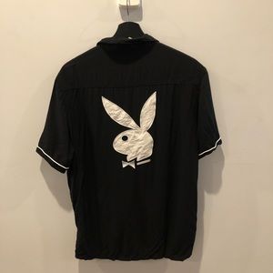 Playboy bunny bowling shirt